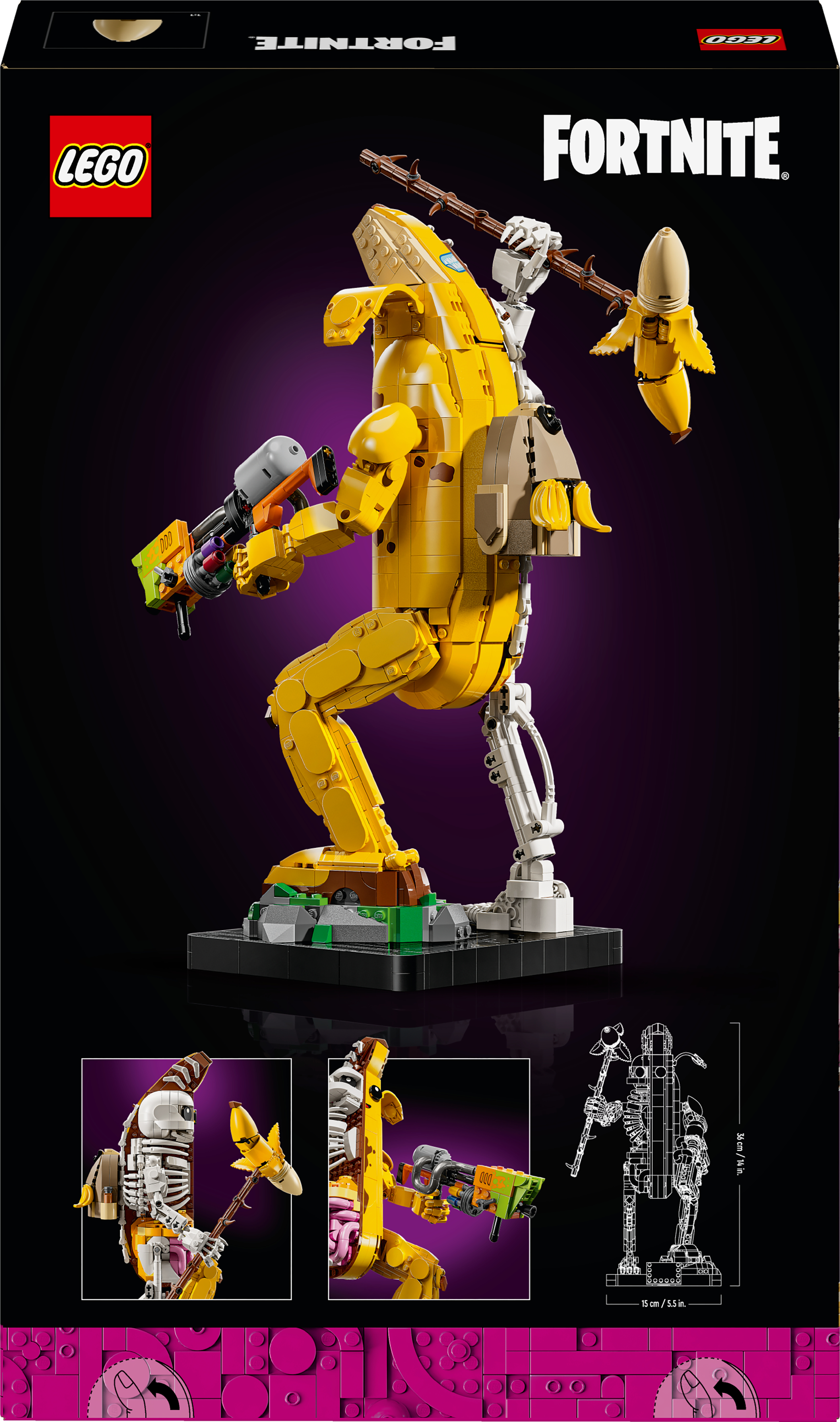 LEGO 77072 Fortnite Peely Bone фото 10