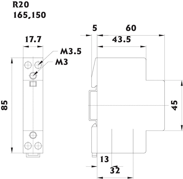 Контактор ETI RA 20-11 230Vфото2