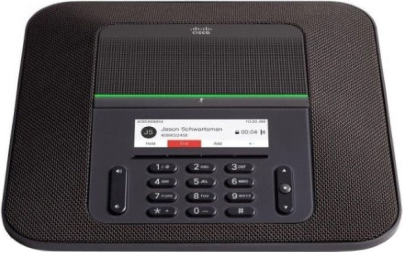 Дротовий IP-телефон Cisco 8832 Europe, Australia Charcoalфото2