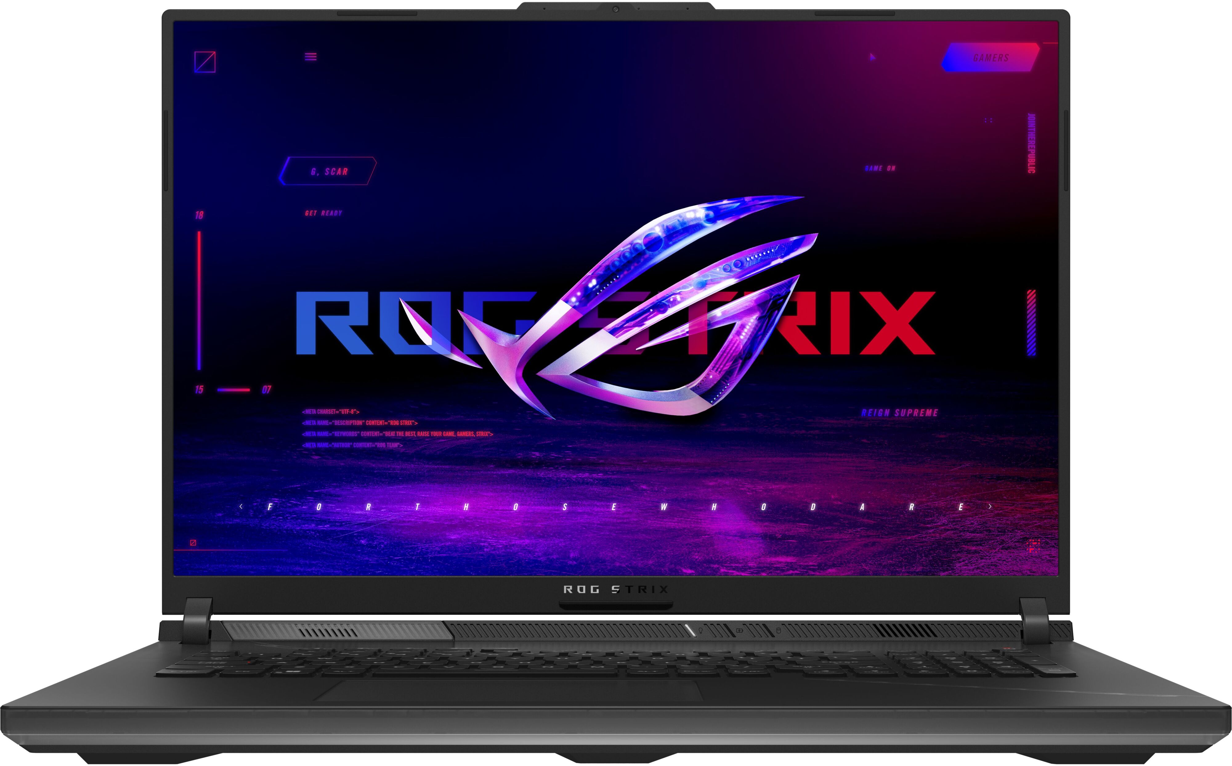 Ноутбук ASUS ROG Strix SCAR 18 G835LR-SA065W (90NR0LS1-M002H0) фото 5