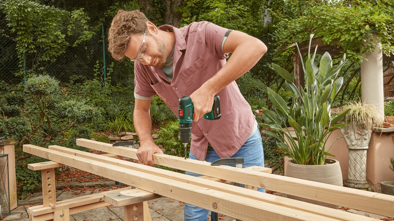 Шуруповерт-дриль ударнbй акумуляторний Bosch EasyImpact 18V-40 18В 1х1.5А год (0.603.9D8.101)фото