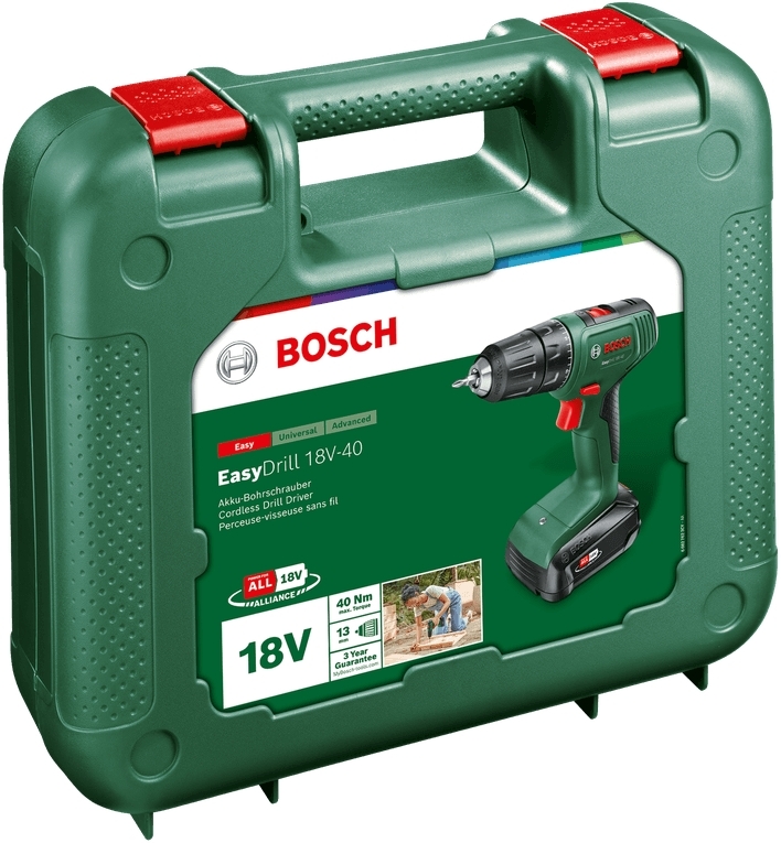 Шуруповерт-дриль акумуляторний Bosch EasyImpact 18V-40 18В 1х2А год (0.603.9D8.003)фото3