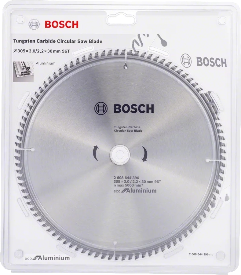 Диск пиляльний Bosch Eco for Aluminium 305x30-96T (2.608.644.396)фото2