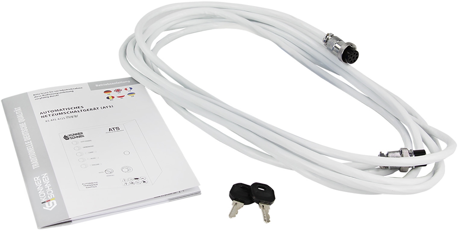 Блок АВР Konner&Sohnen KS ATS 4/25 Inverter, 230-400В (KSATS4/25INVERTER)фото4