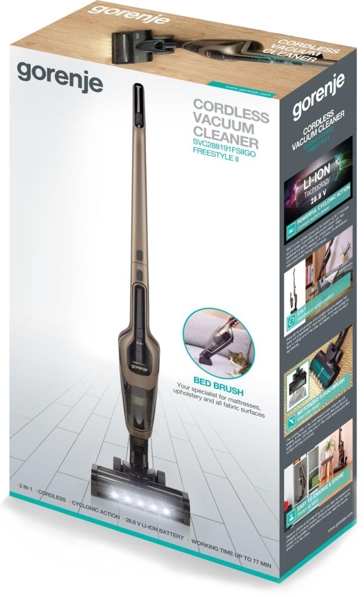 Акумуляторний пилосос Gorenje SVC288191FSIIGOфото