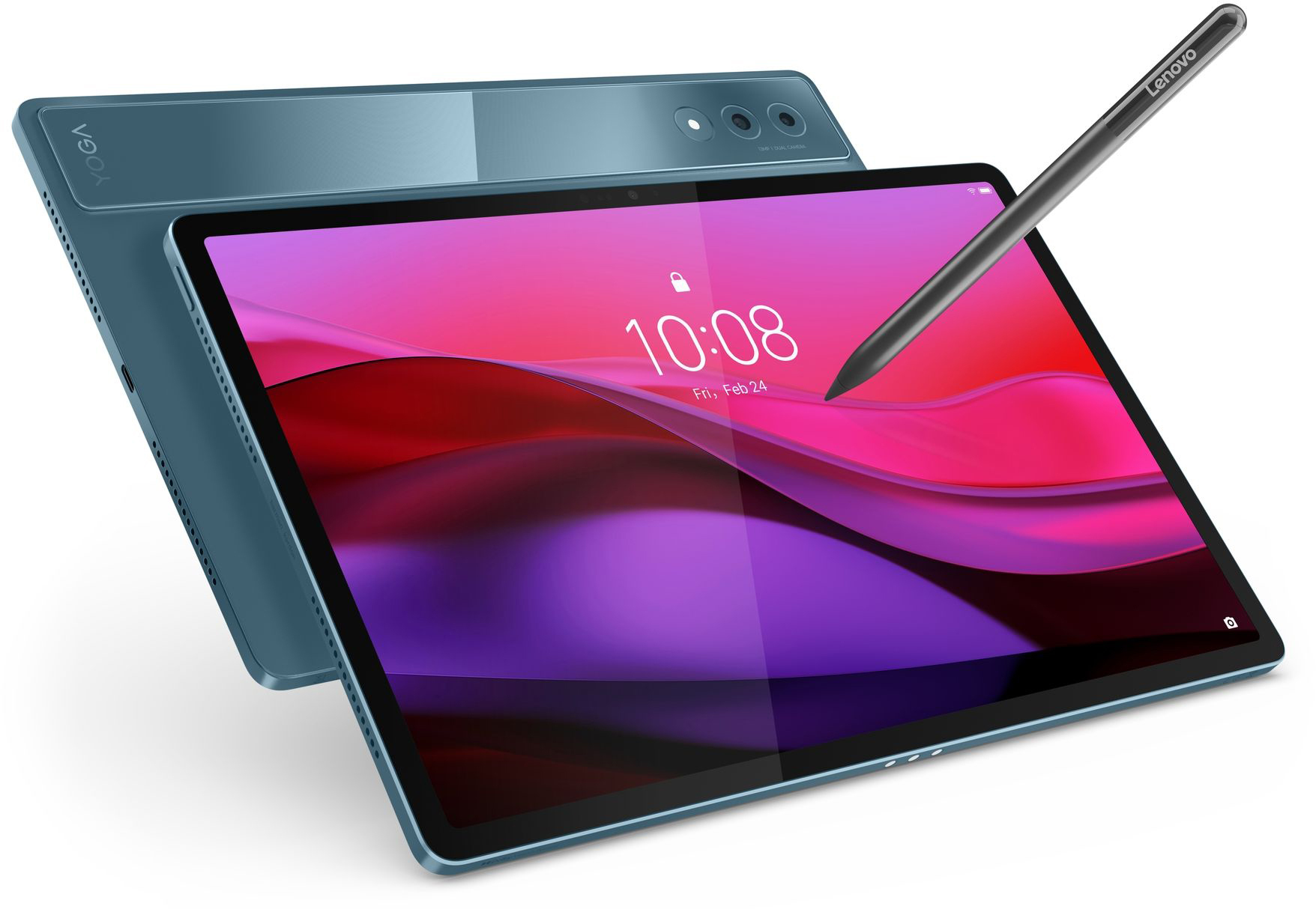 Планшет Lenovo Yoga Tab Plus 12,7 16/256Gb Wifi Tidal Teal + Keyboard&Pen (ZAEG0008UA)фото14