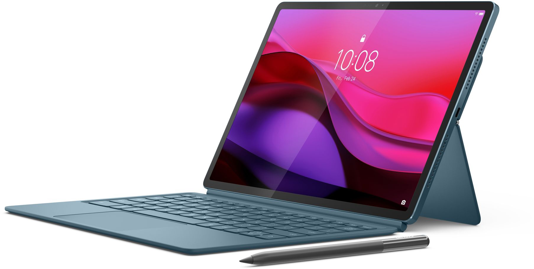 Планшет Lenovo Yoga Tab Plus 12,7 16/256Gb Wifi Tidal Teal + Keyboard&Pen (ZAEG0008UA)фото9