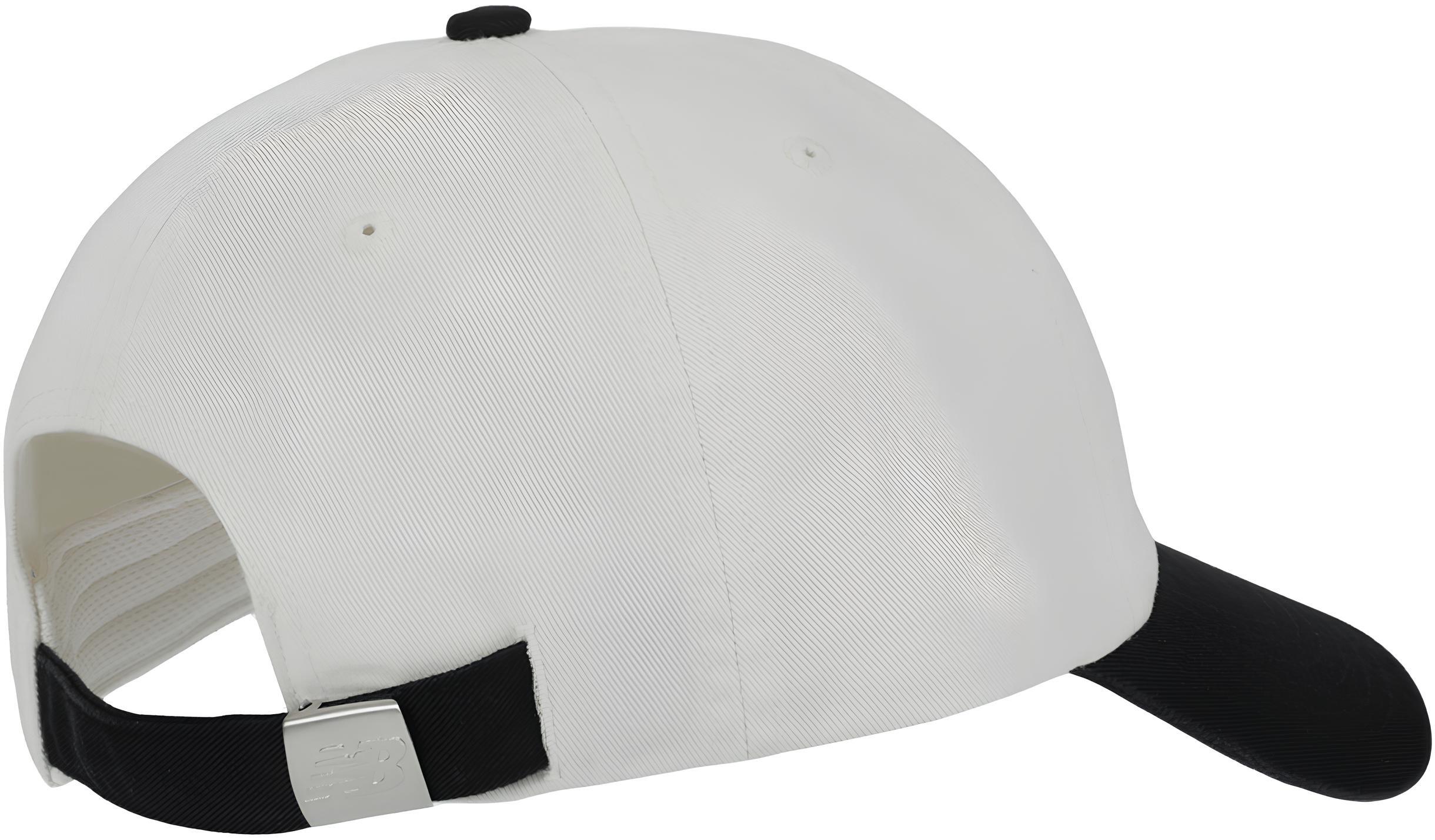 Кепка New Balance Circle Graphic LAH51012SST бело-черная фото 2