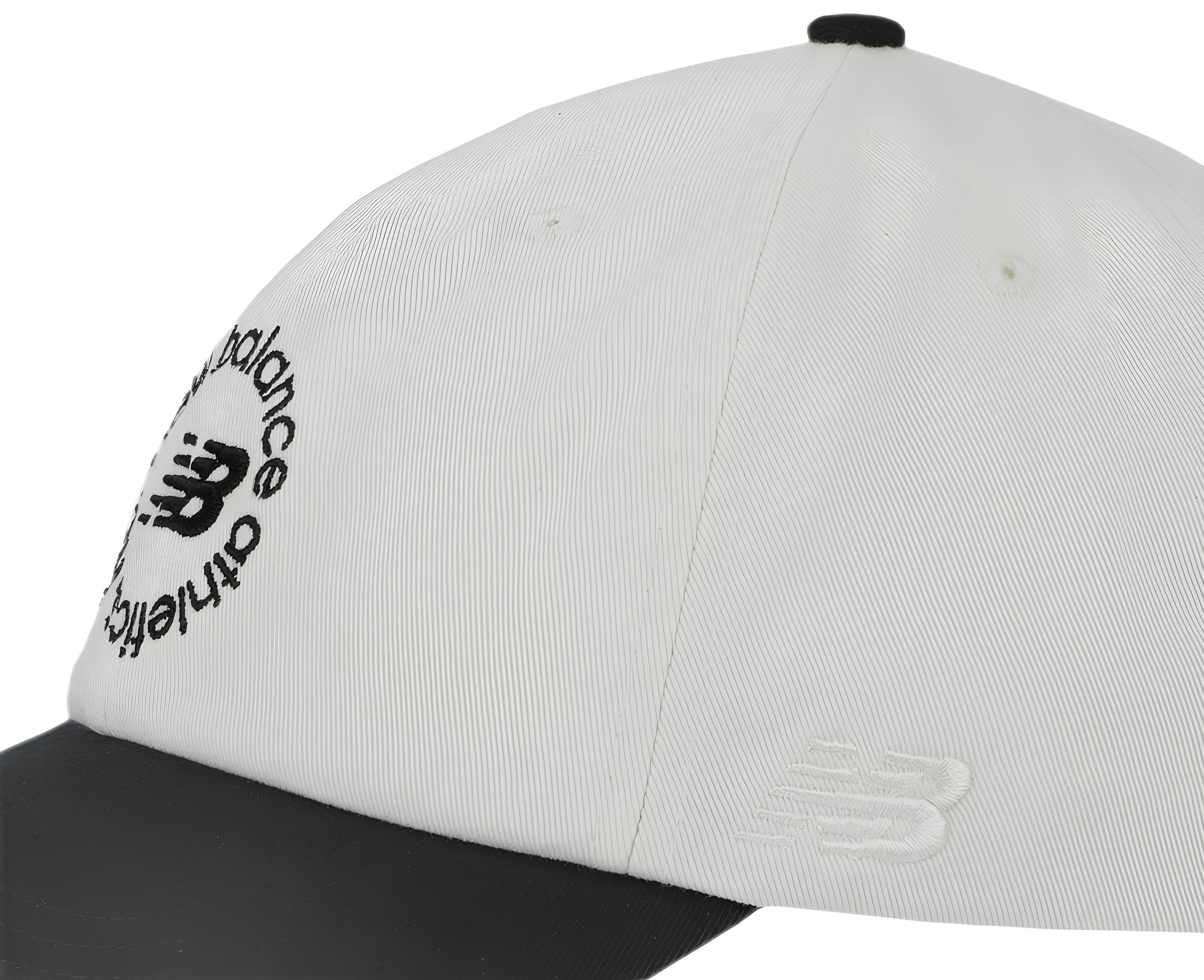 Кепка New Balance Circle Graphic LAH51012SST бело-черная фото 3