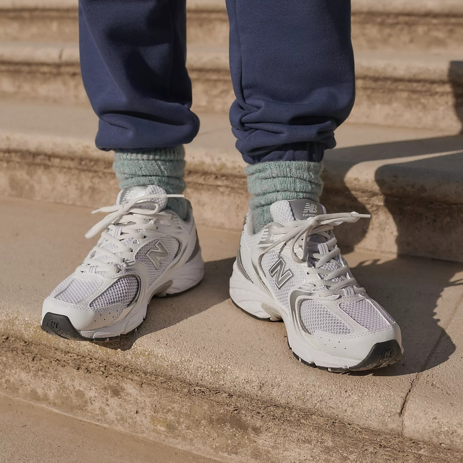 Кросівки New Balance 530 MR530EMA 38.5 (6 US) біло-сіріфото