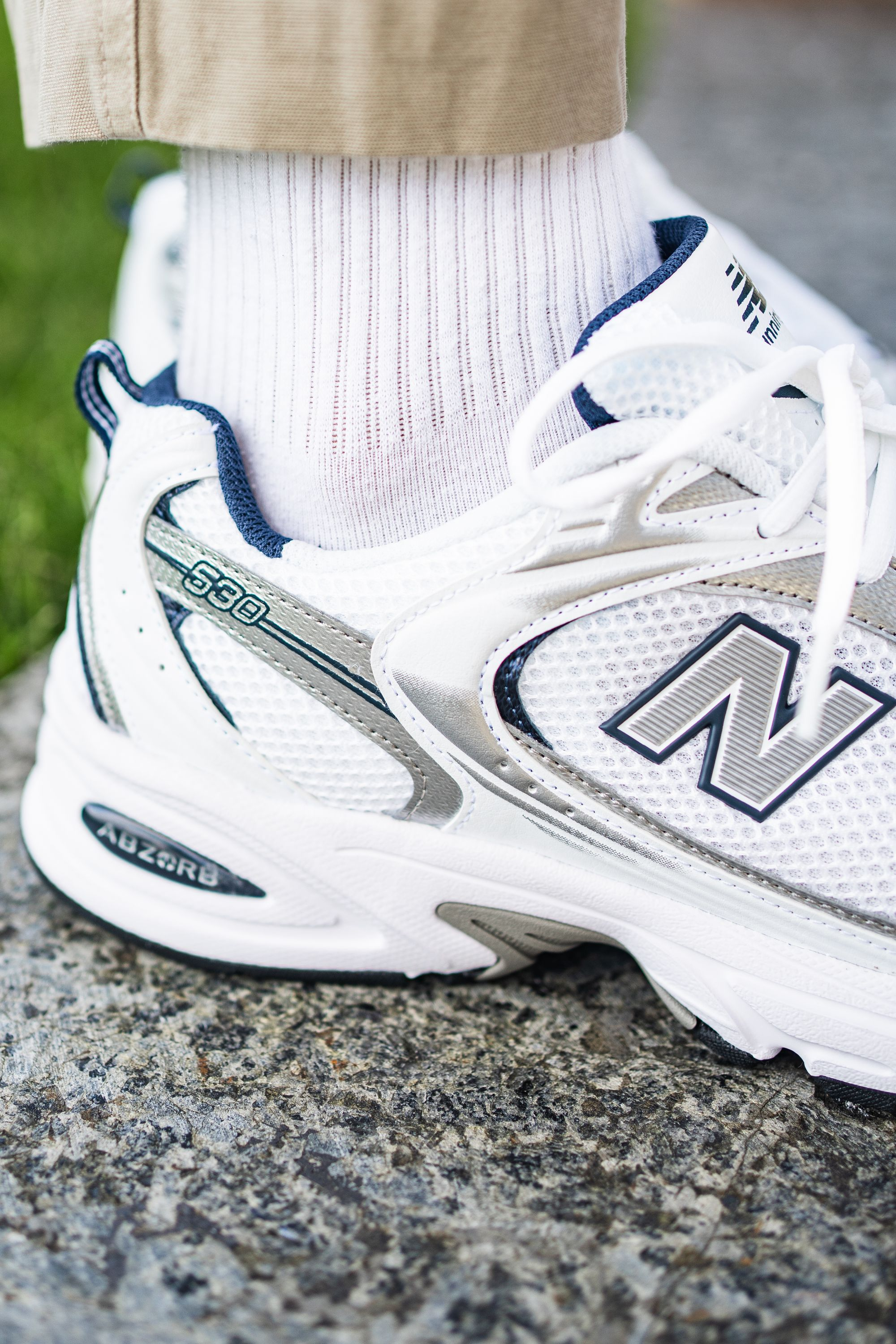 Кросівки New Balance 530 MR530SG 37.5 (5 US) біло-синіфото12