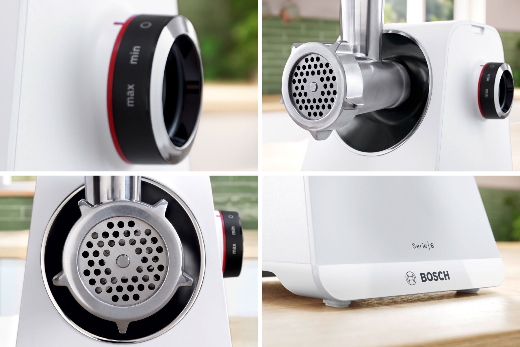 Мясорубка Bosch MFWS607W фото 8