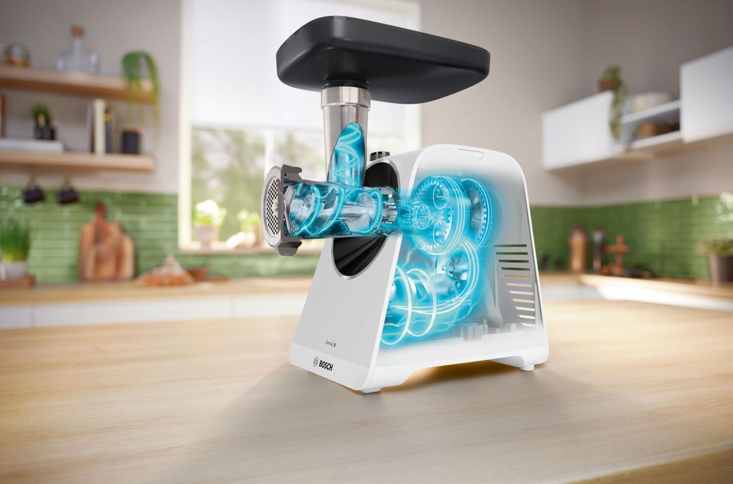 Мясорубка Bosch MFWS607W фото