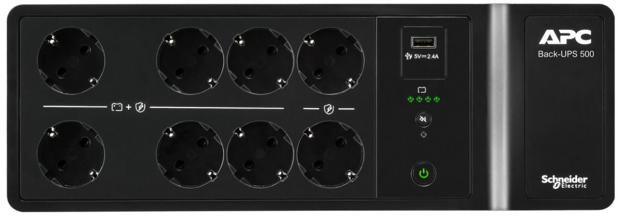 ДБЖ APC Back-UPS 550VA/300W (BE500G2-GR)фото