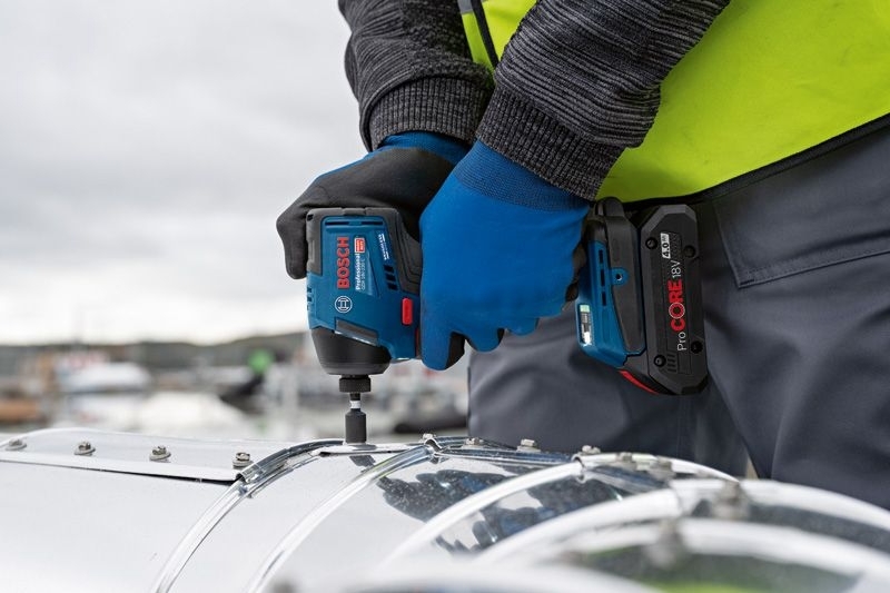 Винтоверт ударный аккумуляторный Bosch GDR 18V-220 C (0.601.9L6.003) фото 4