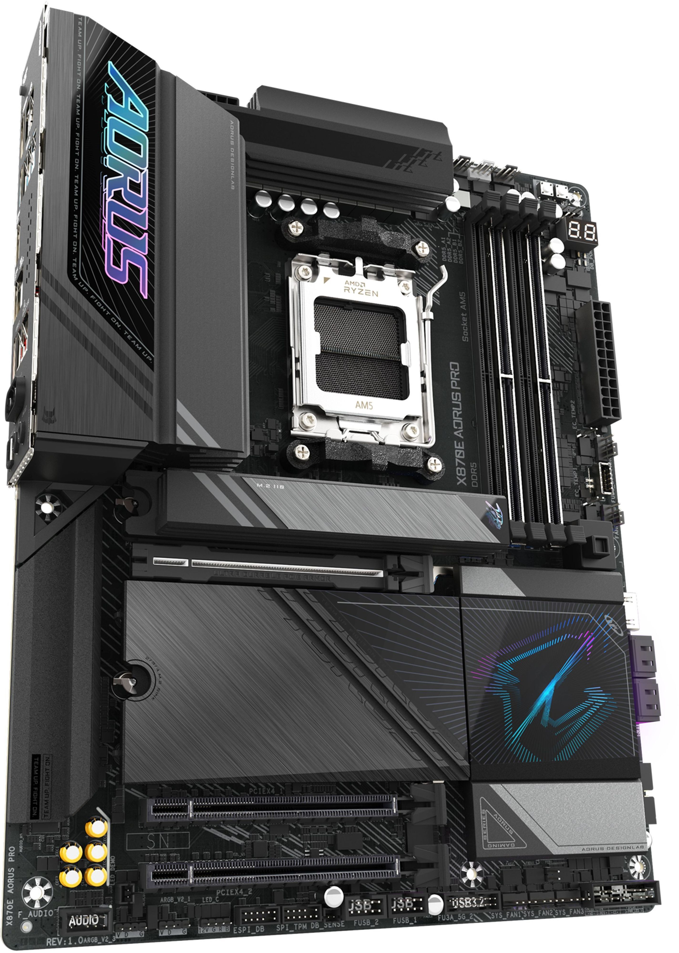 Материнская плата GIGABYTE X870E (X870E_AORUS_PRO) фото 2