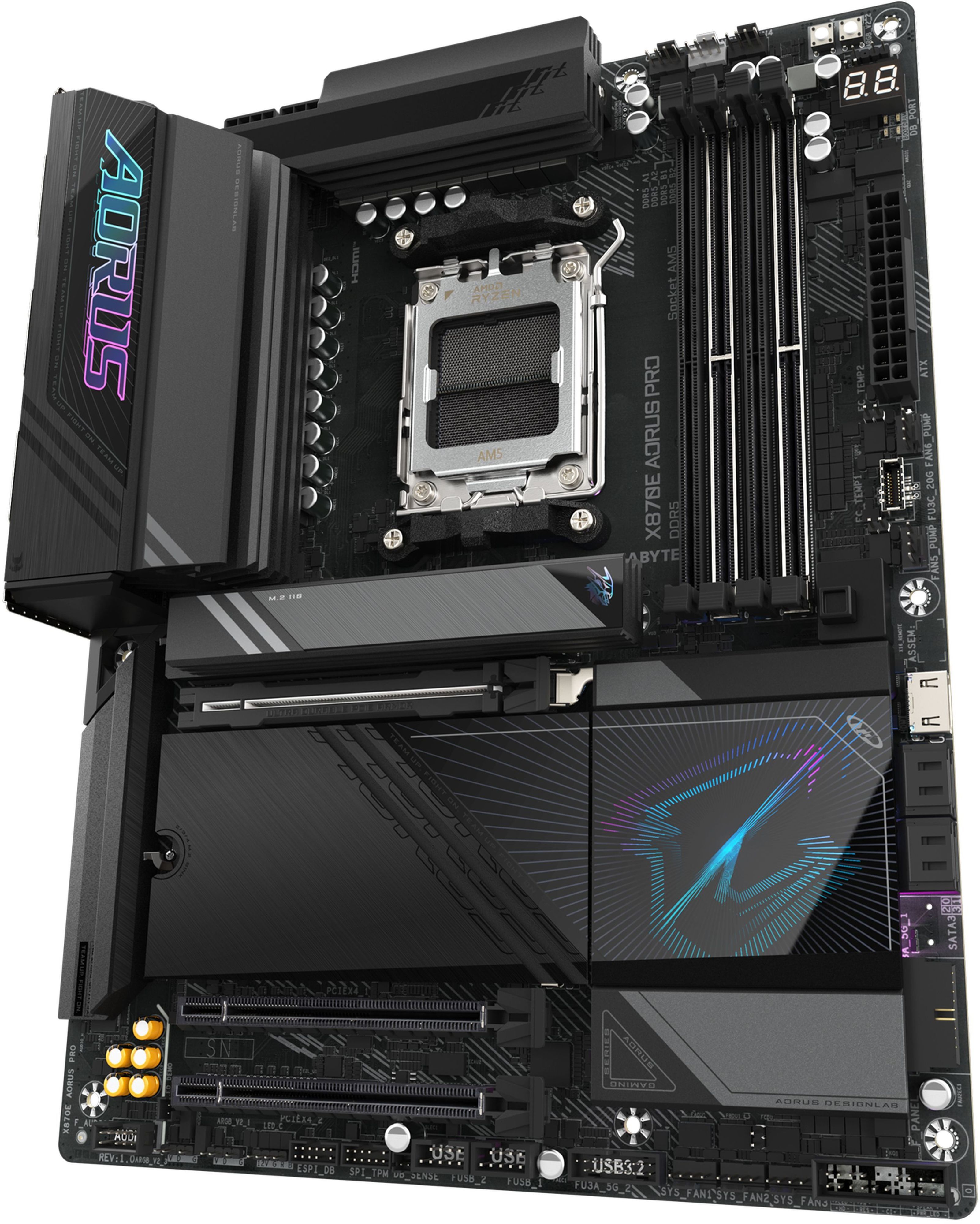 Материнская плата GIGABYTE X870E (X870E_AORUS_PRO) фото 4