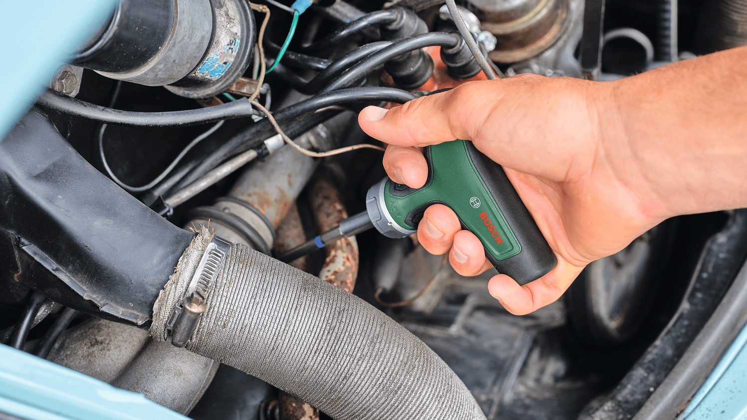 Набір викруток Bosch з тріскачкою з Т-подібною рукояткою 22 шт. (1.600.A02.Z9T)фото