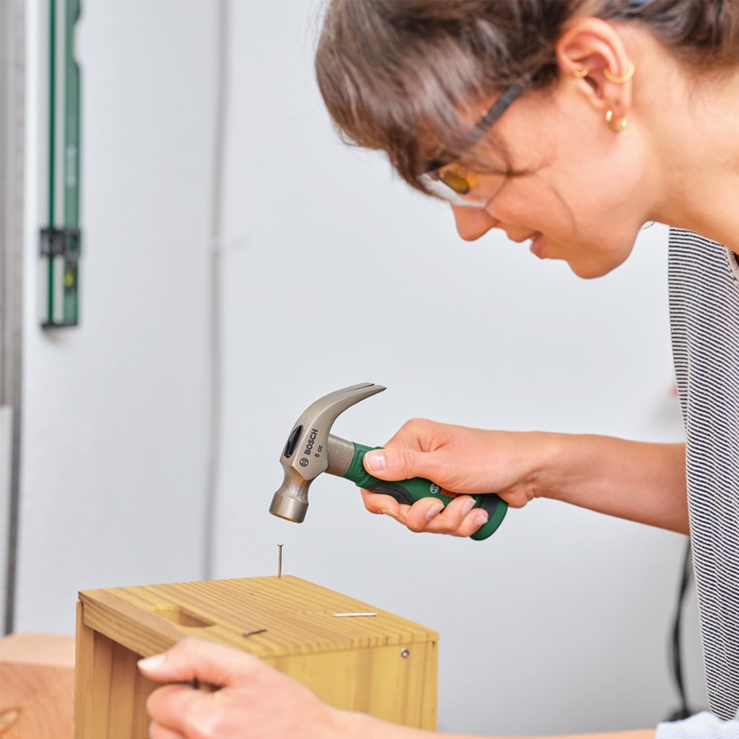 Короткий молоток-гвоздодер Bosch 225 г (1.600.A02.ZA3) фото 4