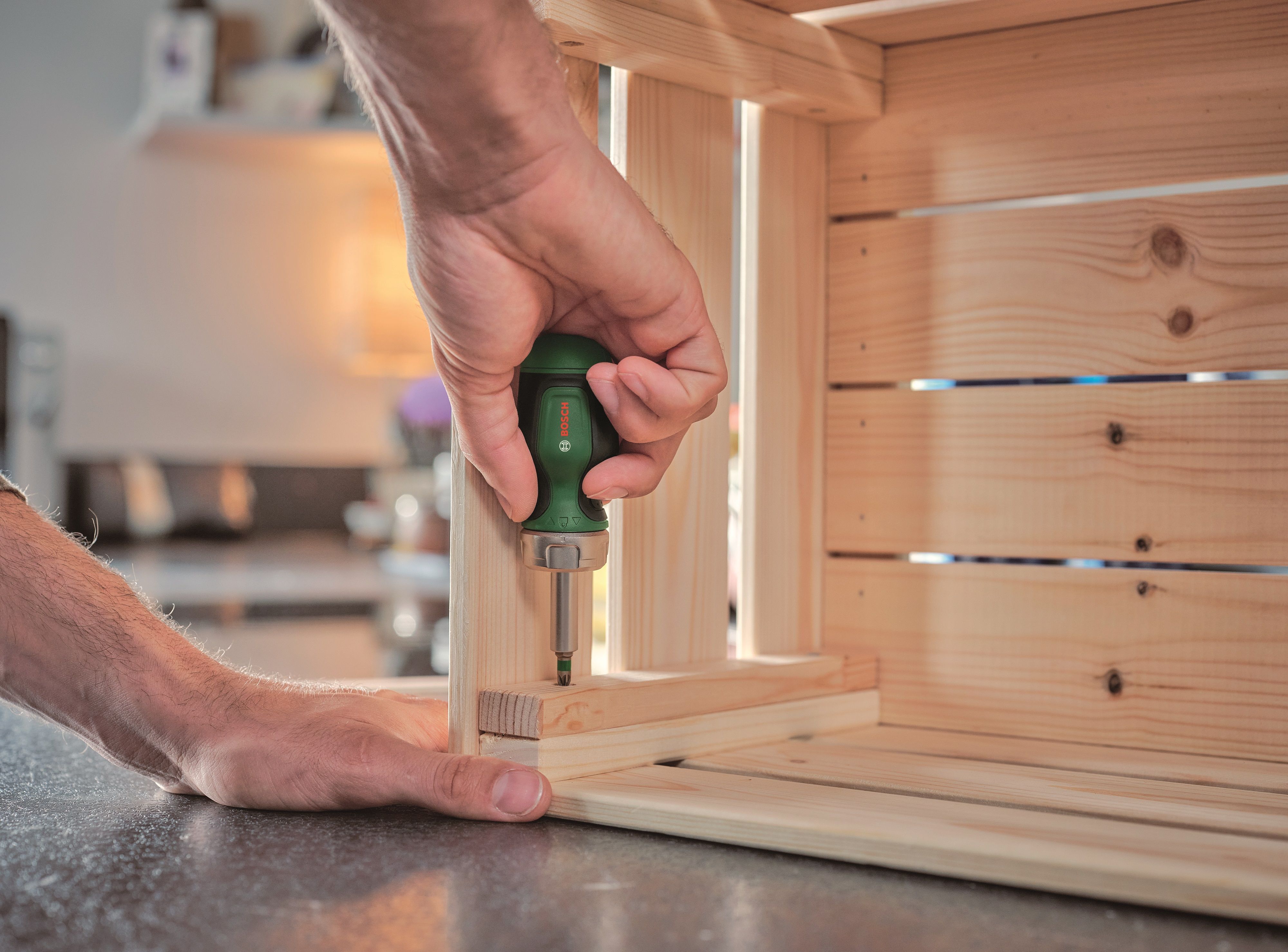 Викрутка з тріскачкою Bosch на 6 насадок (1.600.A03.2UZ)фото4