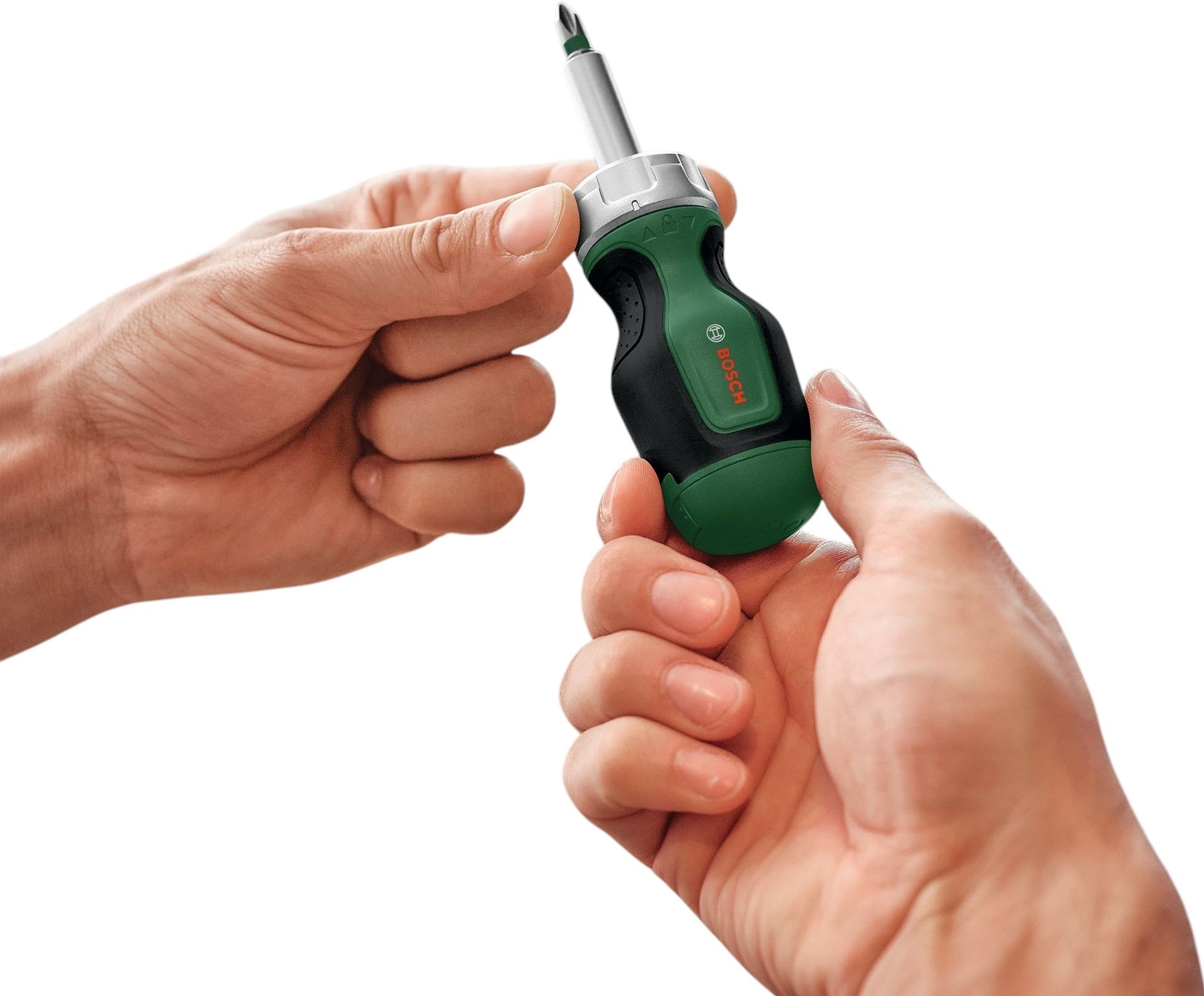 Викрутка з тріскачкою Bosch на 6 насадок (1.600.A03.2UZ)фото2