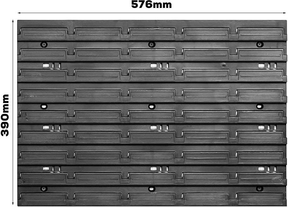 Панель подвесная для контейнеров Kistenberg KBB6040, 57.6*1.8*39см (KBB6040) фото 2