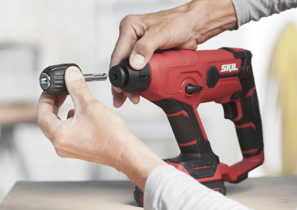 Перфоратор акумуляторний SKIL 3810 CA SDS-plus+ШЗП без АКБ та ЗП (RH1E3810CA)фото