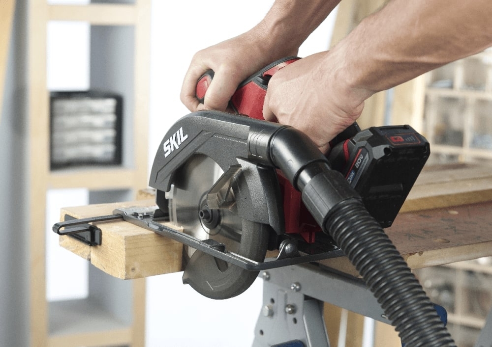 Пила дискова акумуляторна SKIL 3520 CA 20В 165х16мм 2.5кг без АКБ та ЗП (SW1E3520CA)фото