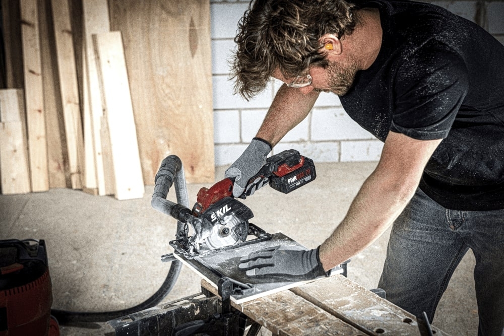 Пила дискова акумуляторна SKIL 3540 CA Compact 20В 120мм 1.8кг без АКБ та ЗП (SW1E3540CA)фото