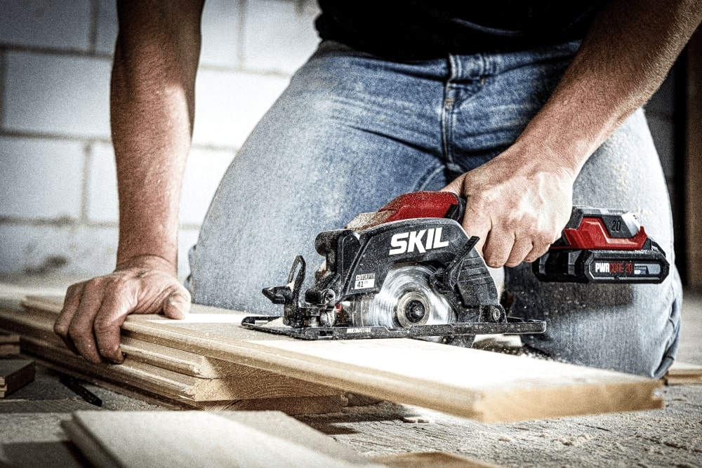 Пила дискова акумуляторна SKIL 3540 CA Compact 20В 120мм 1.8кг без АКБ та ЗП (SW1E3540CA)фото