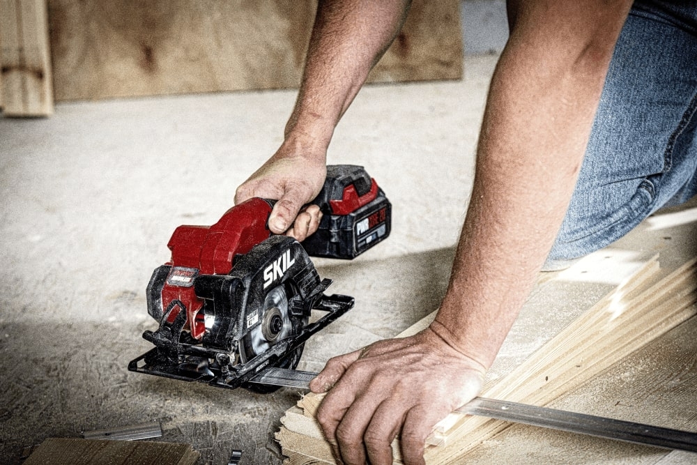 Пила дискова акумуляторна SKIL 3540 CA Compact 20В 120мм 1.8кг без АКБ та ЗП (SW1E3540CA)фото