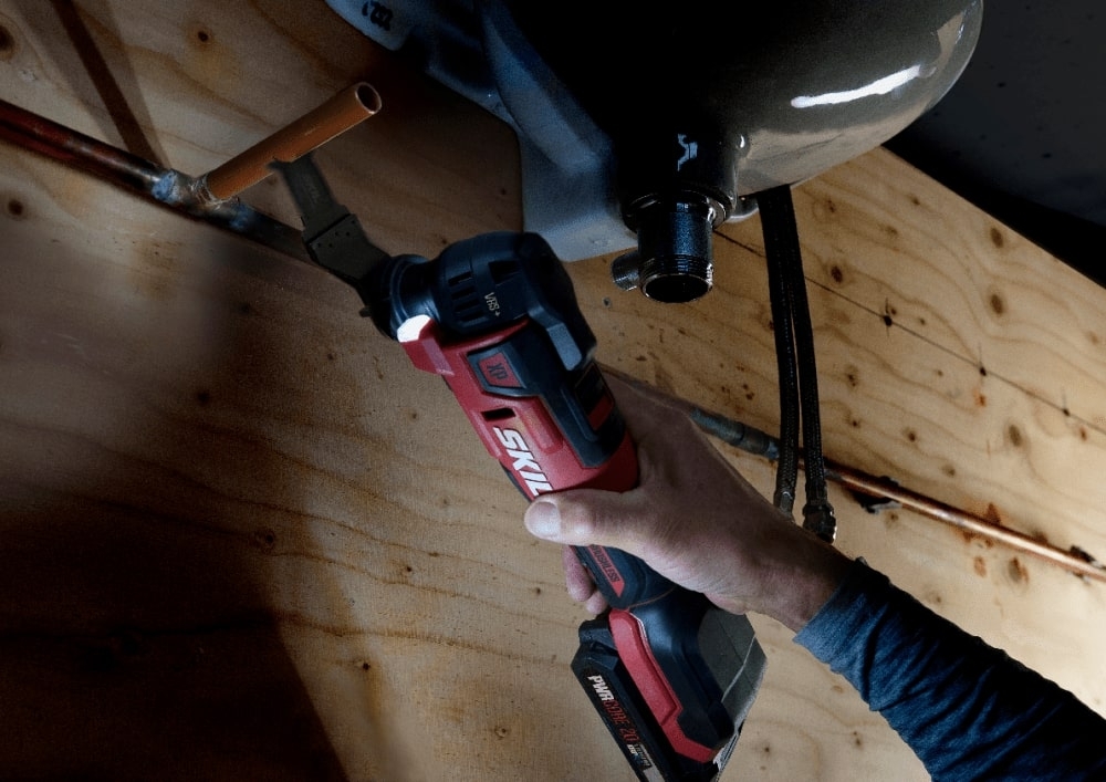 Багатофункціональний інструмент акумуляторний SKIL 3650 CB XP (MF1E3650CB+BC1E3110AA)фото