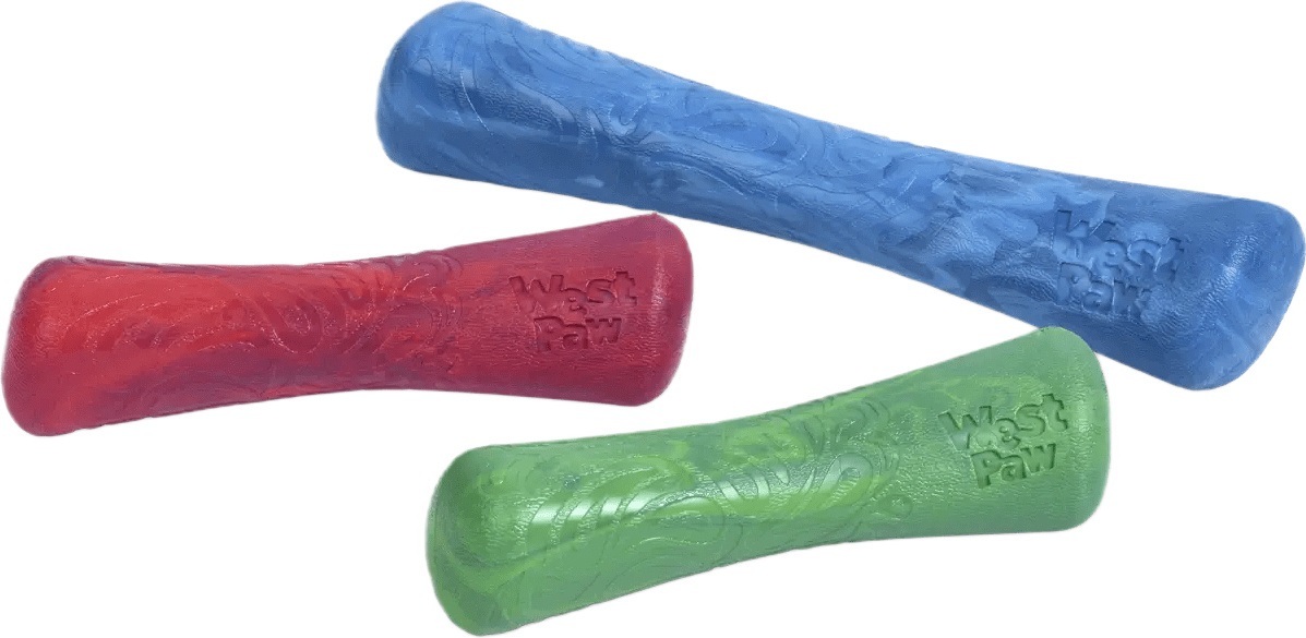 Игрушка для собак West Paw Drifty Small Дрифт кость маленькая красная 15 см фото 3