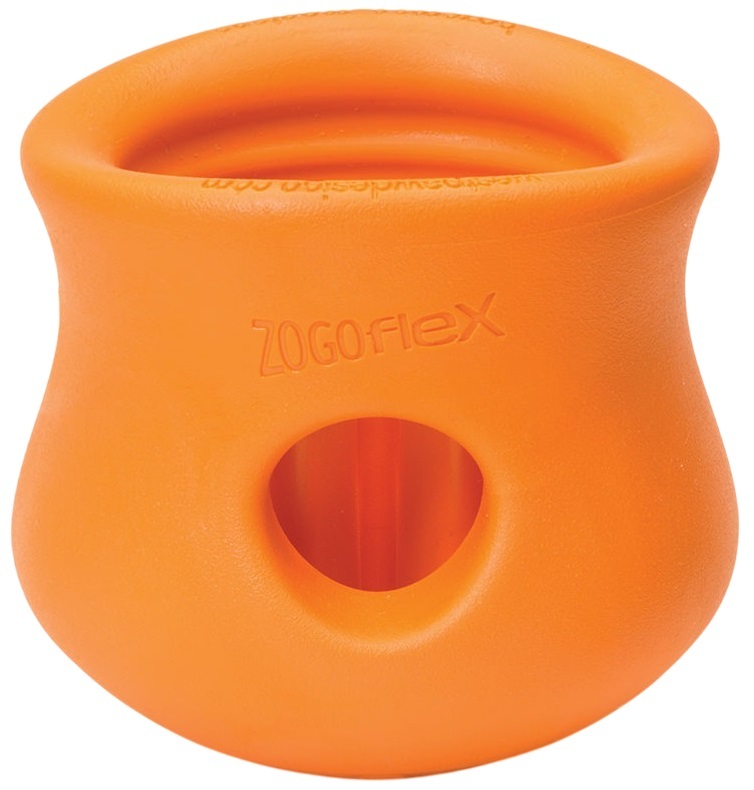 Іграшка для собак West Paw Toppl Small Топпл для ласощів малий оранжевий 8смфото2