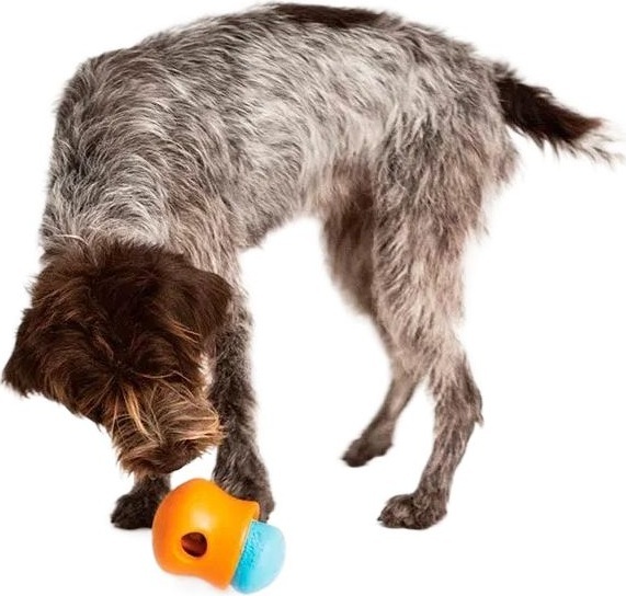 Іграшка для собак West Paw Toppl Large Топпл для ласощів великий оранжевий 10смфото