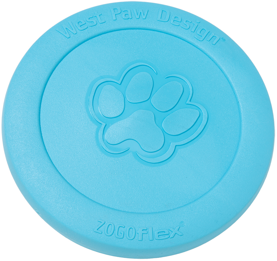 Іграшка для собак West Paw Zisc Large Зіск фрісбі велика блакитна 22смфото2