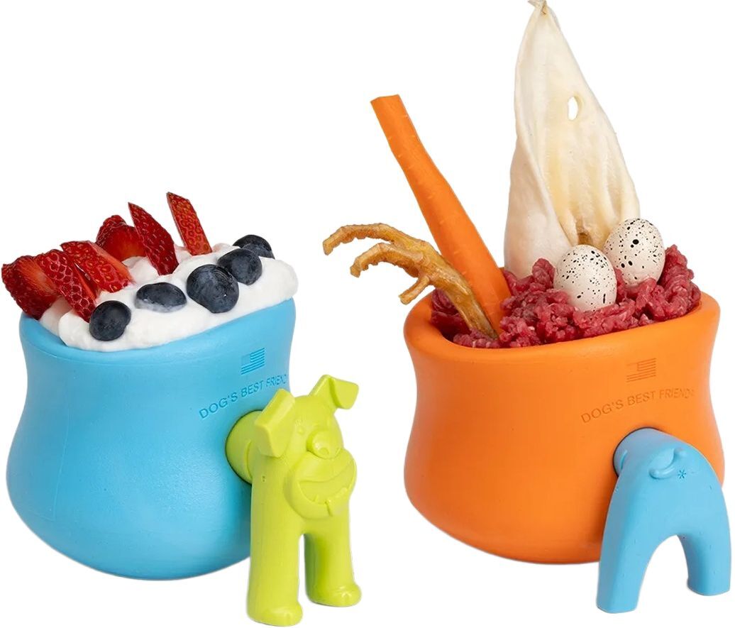 Игрушка для собак West Paw Toppl Stopper Топпл стоппер голубой фото 2