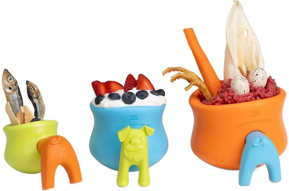 Игрушка для собак West Paw Toppl Stopper Топпл стоппер зеленый фото 3