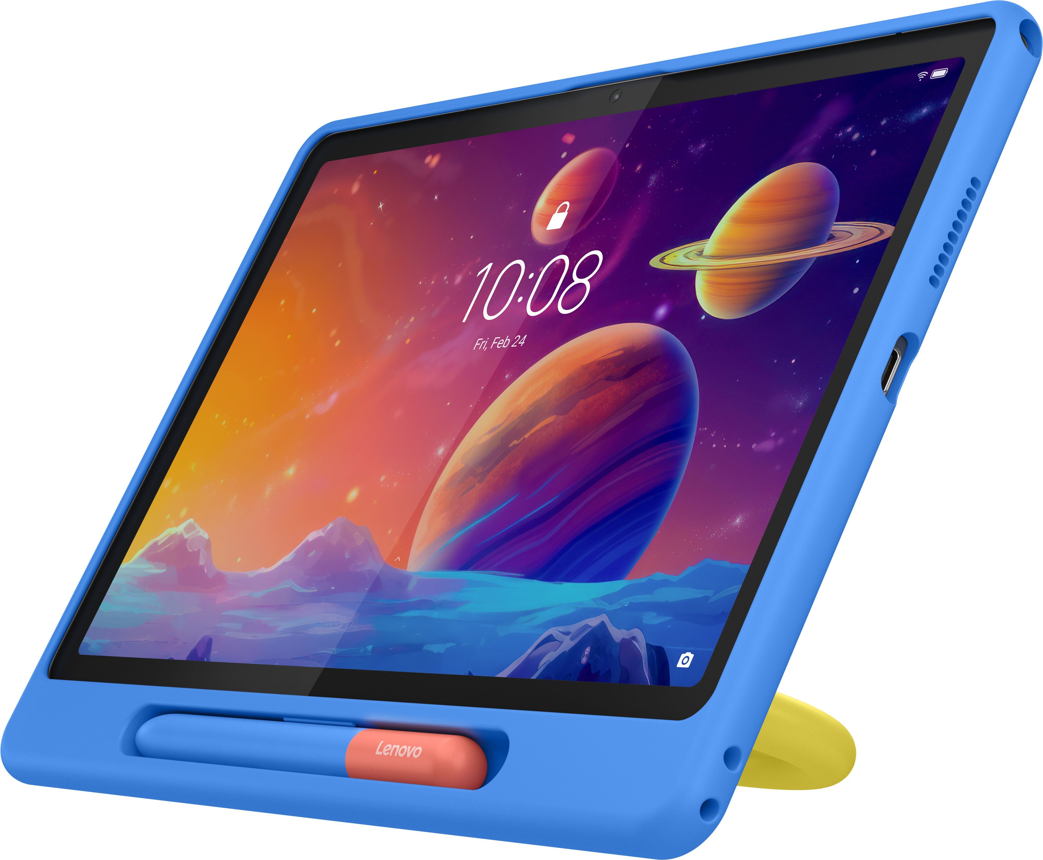 Планшет Lenovo Tab 4/128 WiFi Luna Grey + Kids Bumper&Pen (ZAEH0075UA)фото11