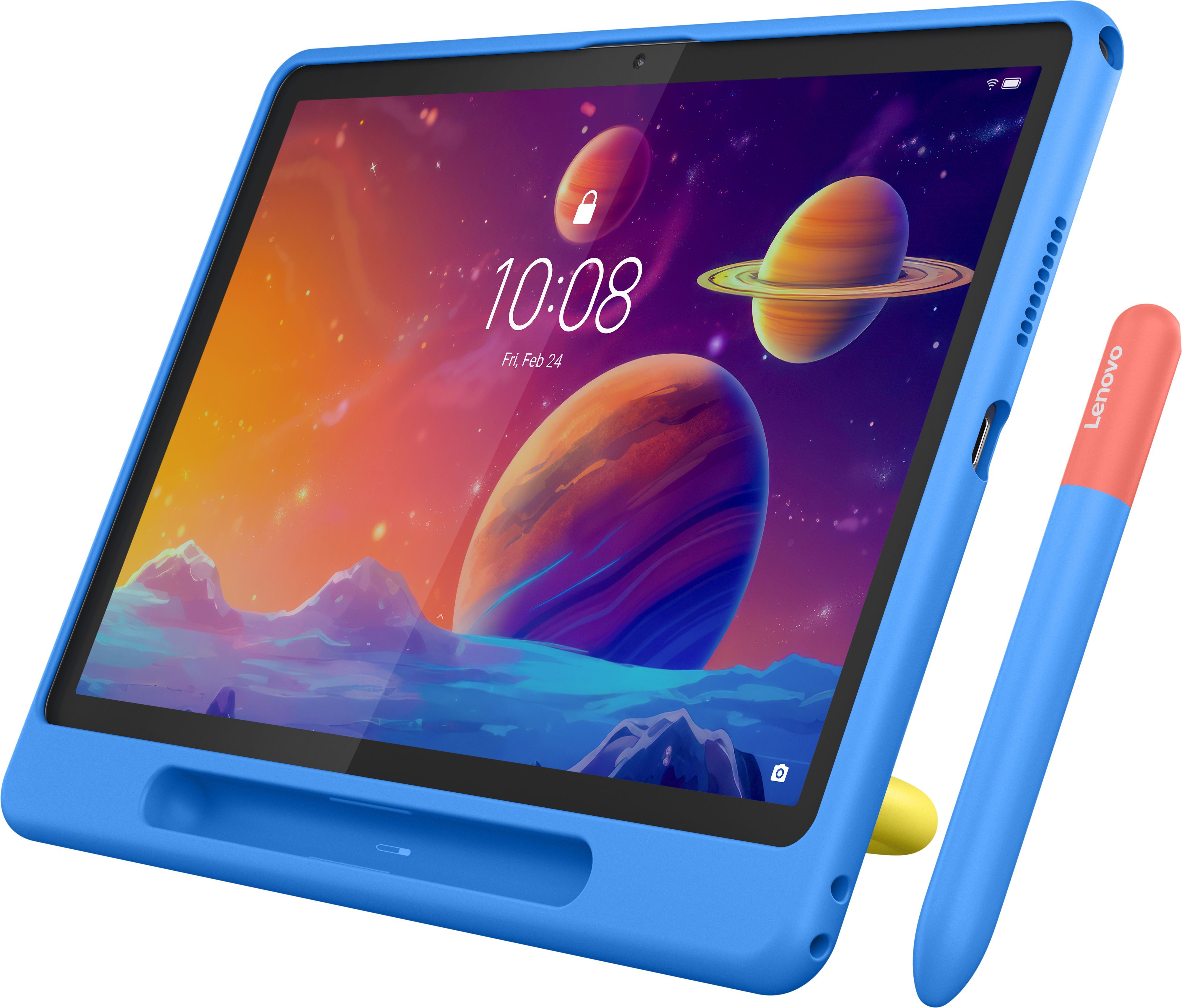 Планшет Lenovo Tab 4/128 WiFi Luna Grey + Kids Bumper&Pen (ZAEH0075UA)фото10