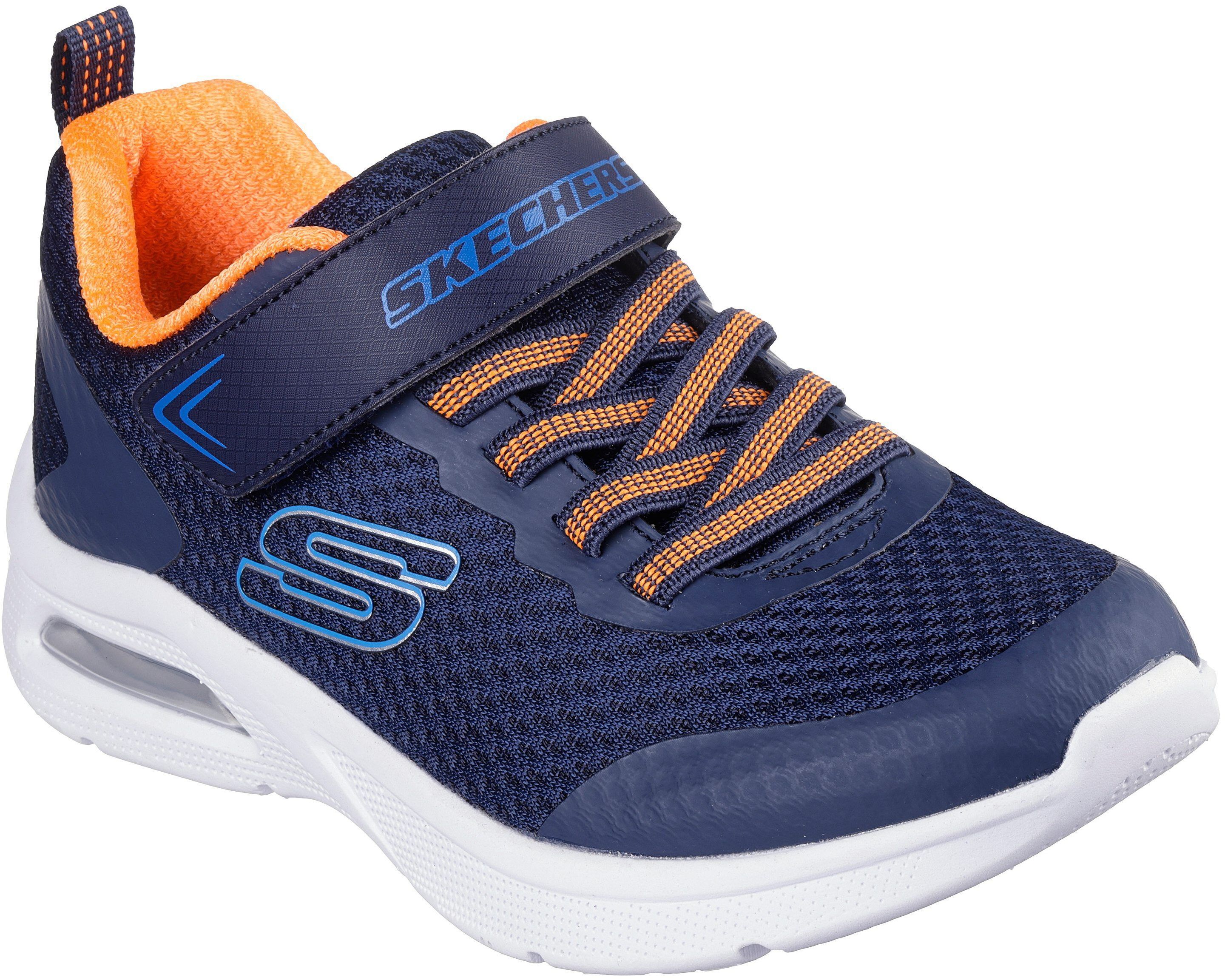 Кроссовки для мальчиков Skechers Microspec Max 403818L NVOR 32 (1 US) синие фото 3