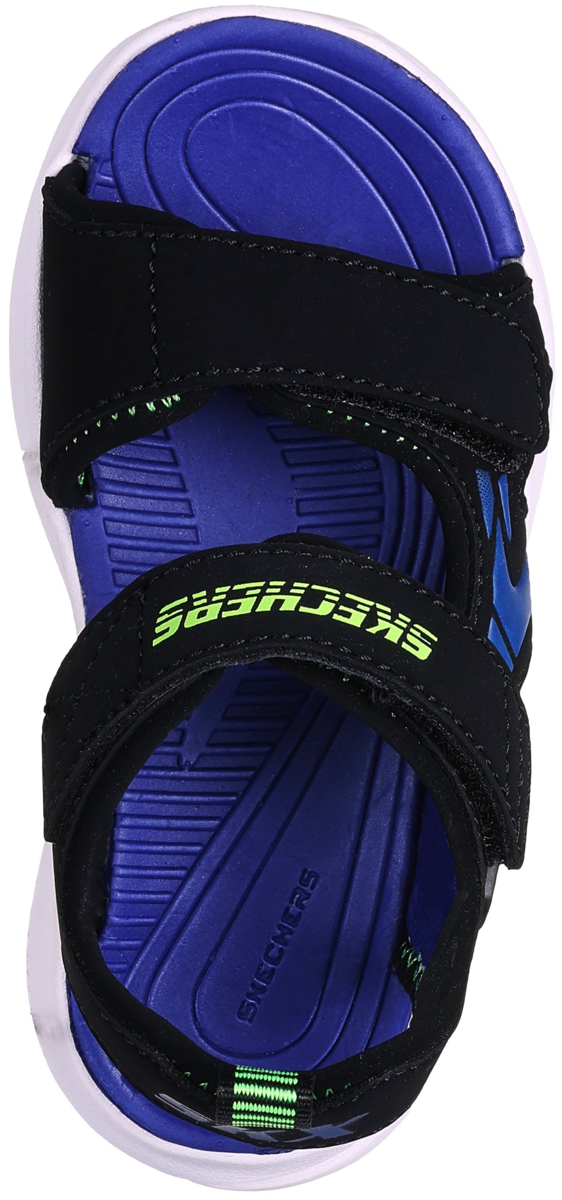 Сандалі для хлопчиків Skechers Razor Splash - Aqua Buddies 406513N BBLM 23 (7 US) сині/чорніфото