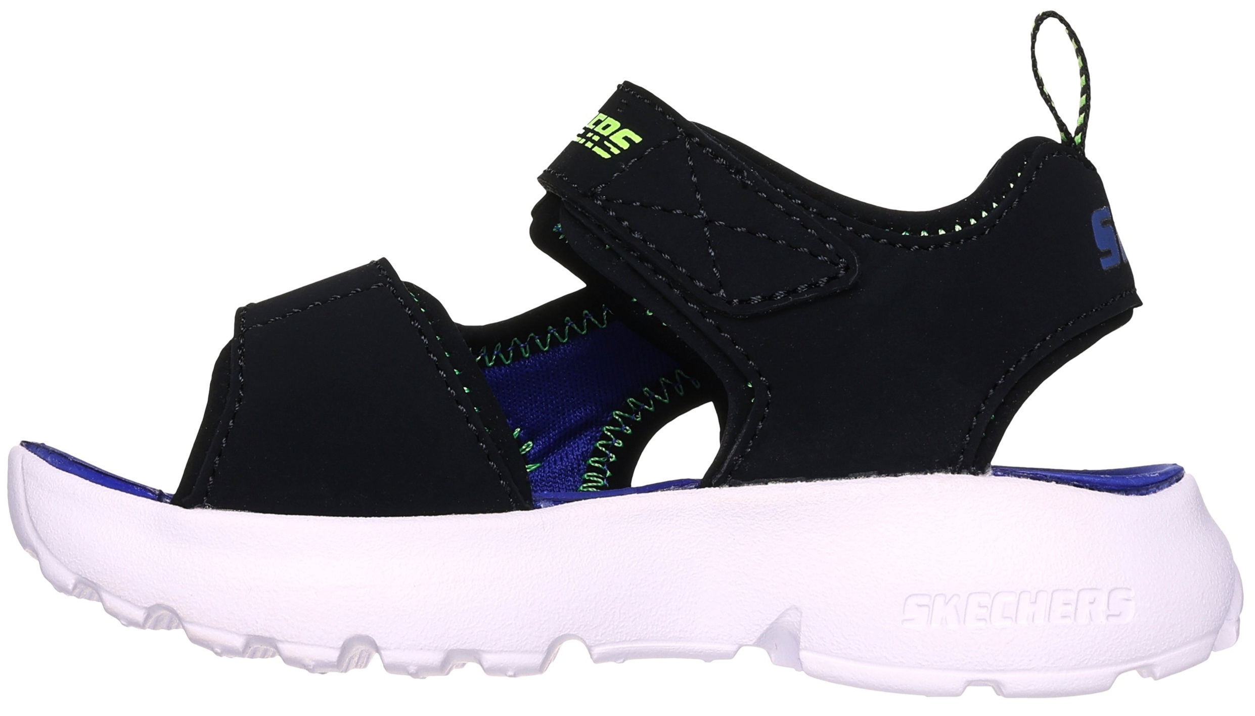 Сандалі для хлопчиків Skechers Razor Splash - Aqua Buddies 406513N BBLM 24 (8 US) сині/чорніфото