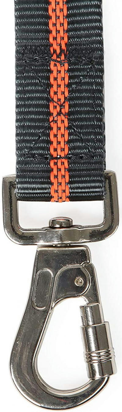 Поводок-перестижка Dexas Off Leash серый/оранжевый фото 3