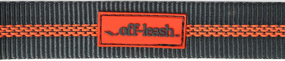 Поводок-перестижка Dexas Off Leash серый/оранжевый фото 2