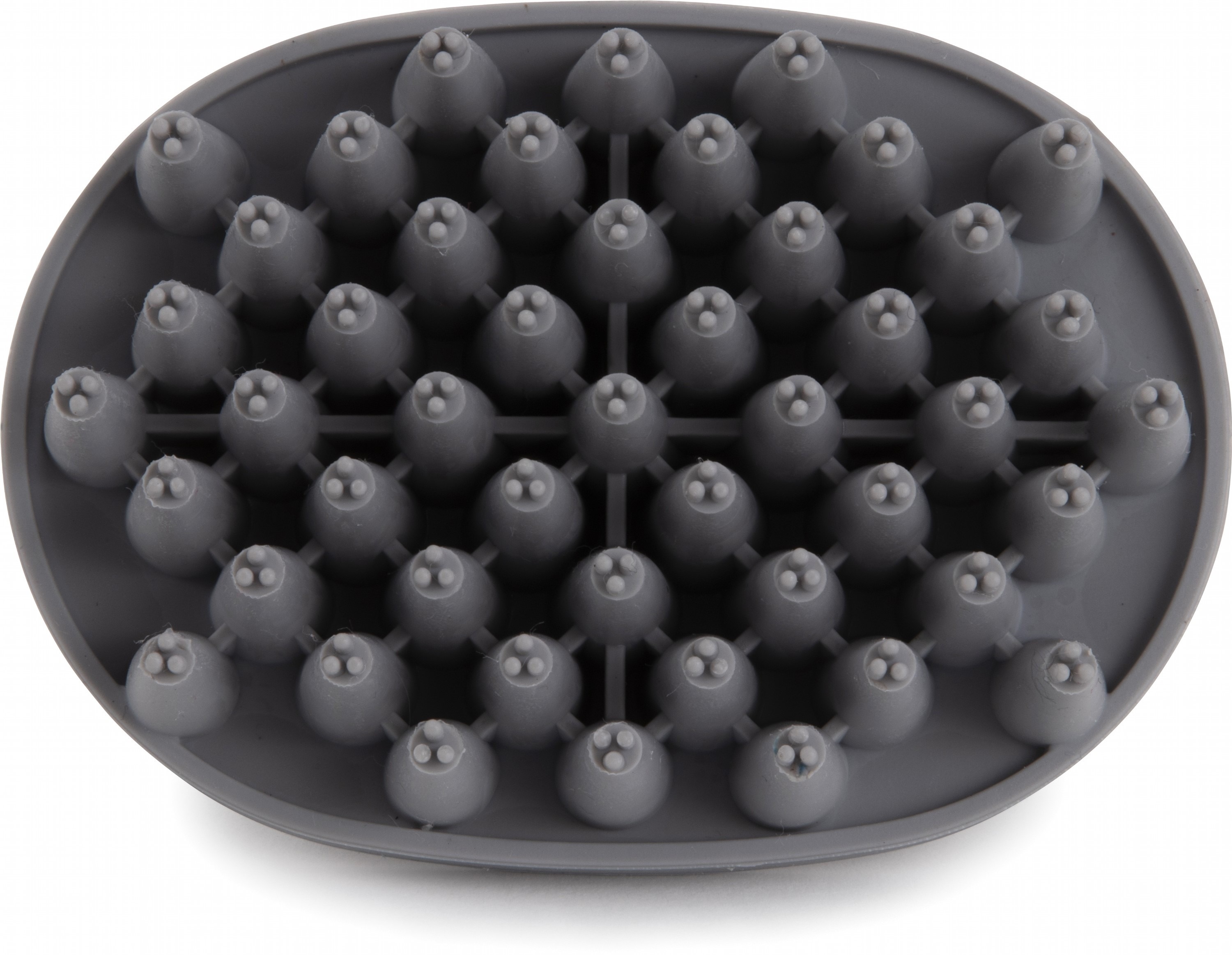 Щетка купания для собак Dexas Brushbuster светло-серая фото 3