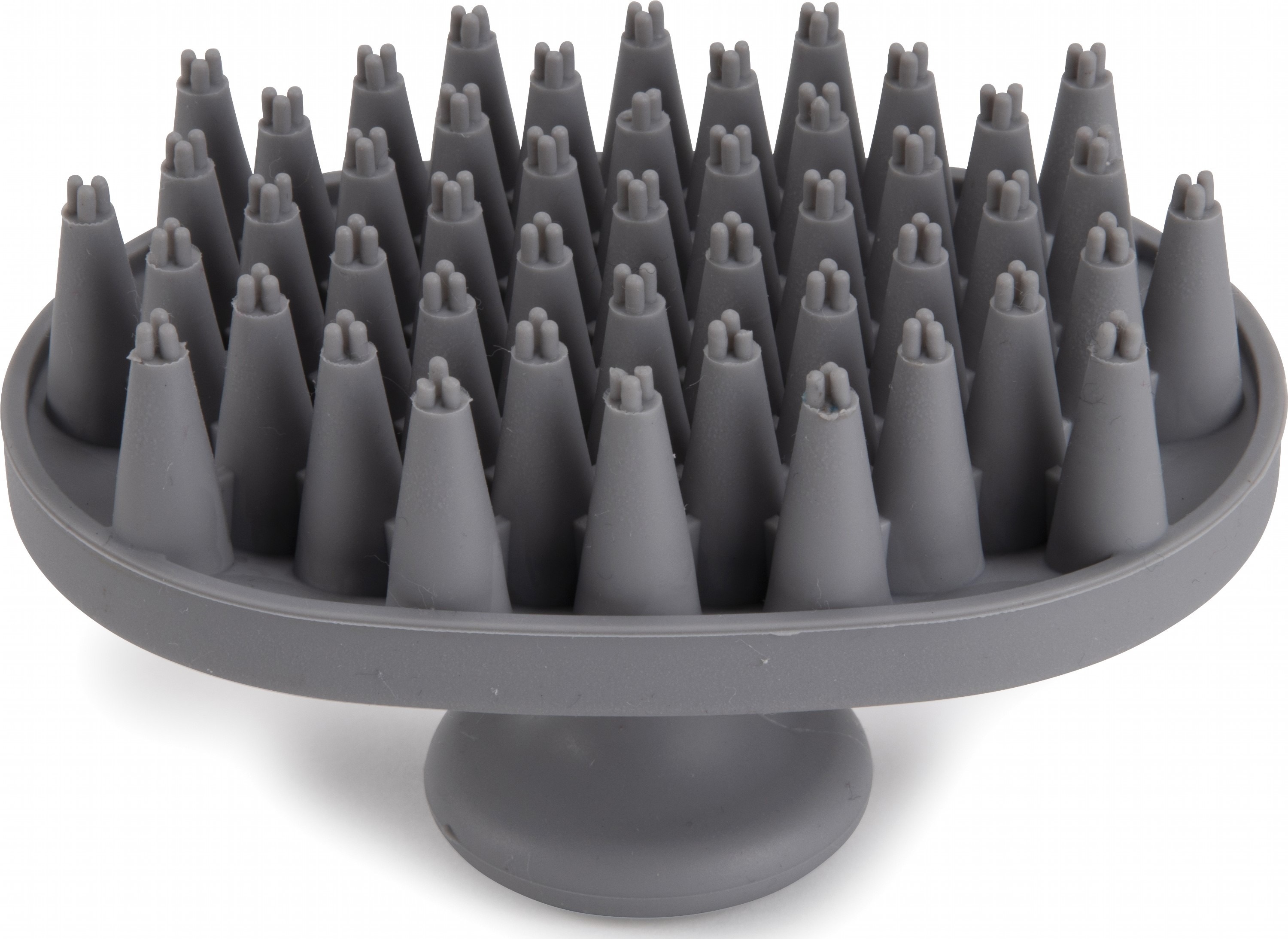 Щетка купания для собак Dexas Brushbuster светло-серая фото 2