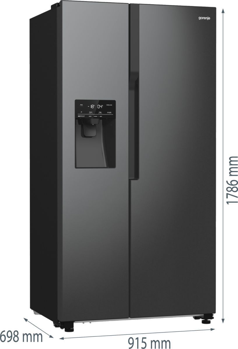 Холодильник Gorenje SBS NRR9185ESBXLфото7