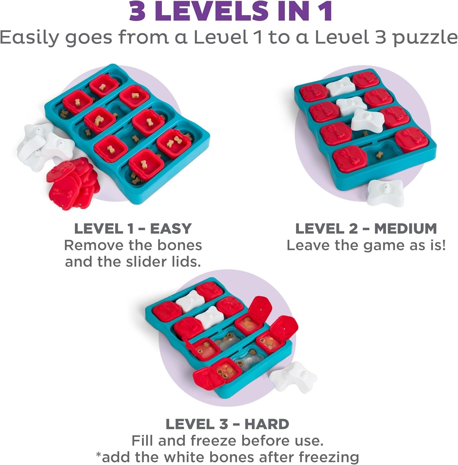 Игрушка для собак Nina Ottosson Головоломка интерактивная зеленая фото 3