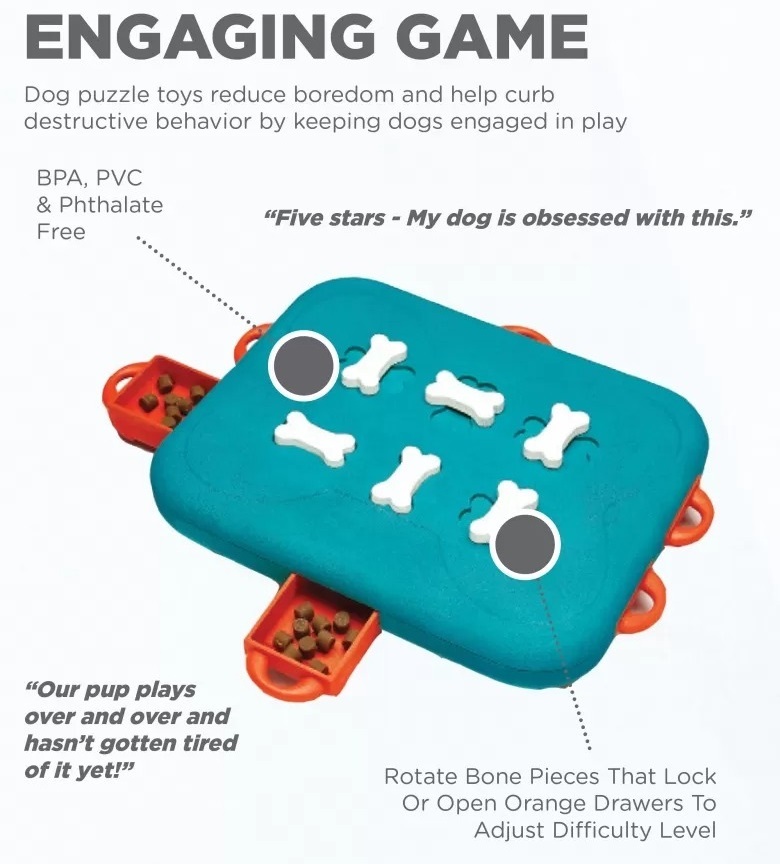 Игрушка для собак Nina Ottosson Головоломка интерактивная Казино фото 3